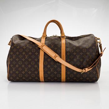 Louis Vuitton, laukku, "Keepall 55 Bandoulière".