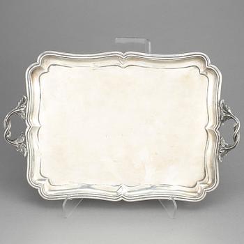 BRICKA, silver, St Petersburg, Adolf Sperr, Eduard Brandenburg, Ryssland 1853. Vikt 817 gram.