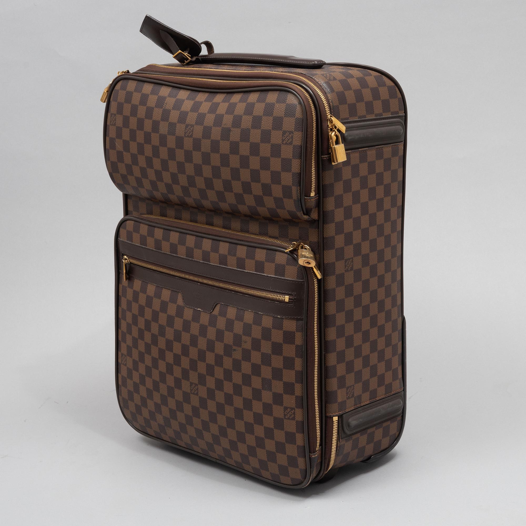 Louis Vuitton, travel suitcase "Pegase 55", 2011.
