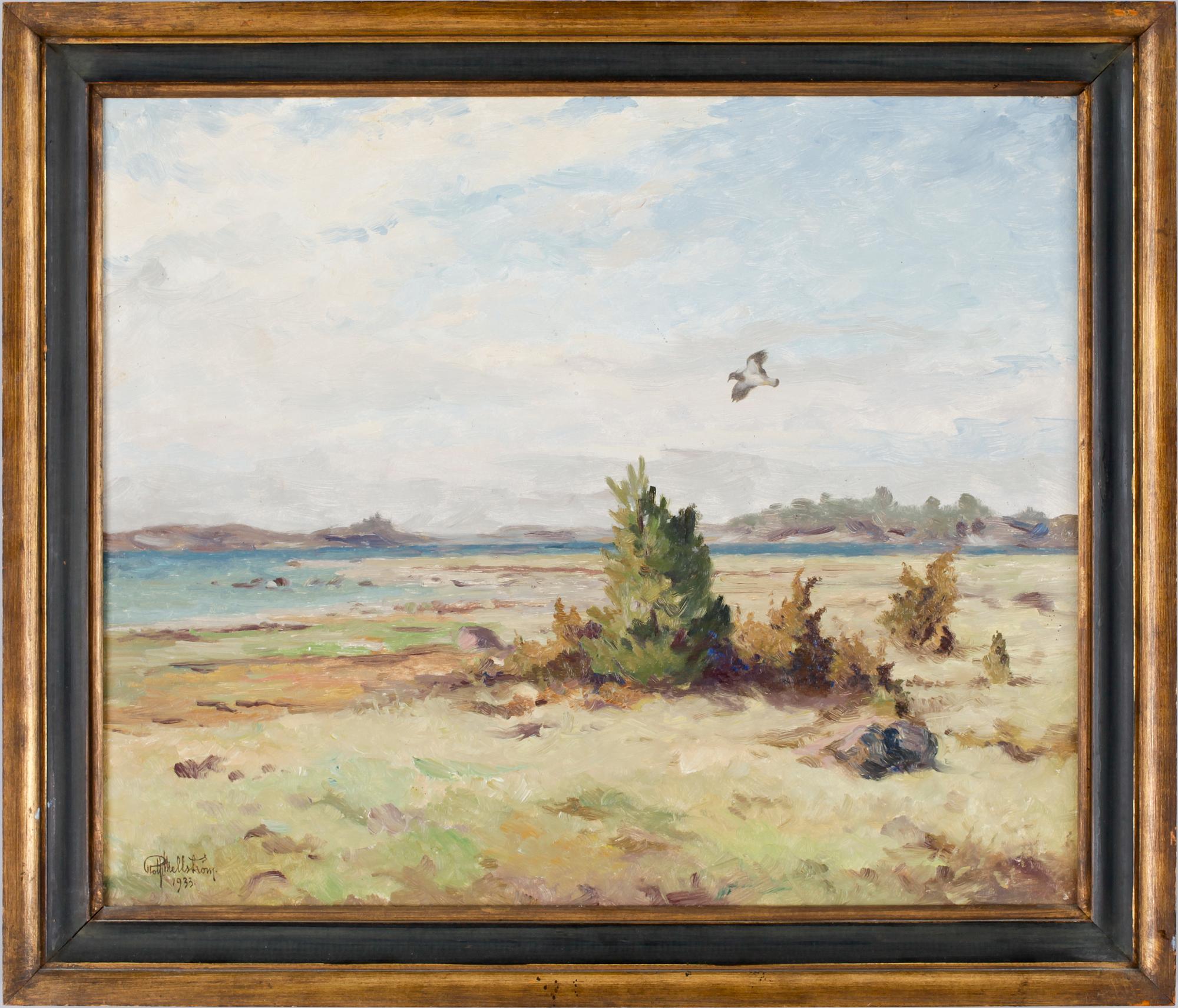 ROLF MELLSTRÖM, olja på pannå, sign och dat 1933.