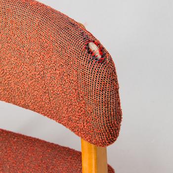 Ilmari Lappalainen, stol, "Bambino" modell 2429, Asko 1900-talets mitt.