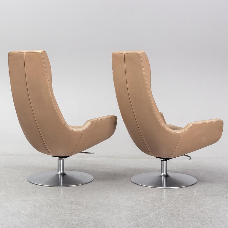 A pair of 'Clipper' easy chairs by Carl-Henrik Spak, Ire.