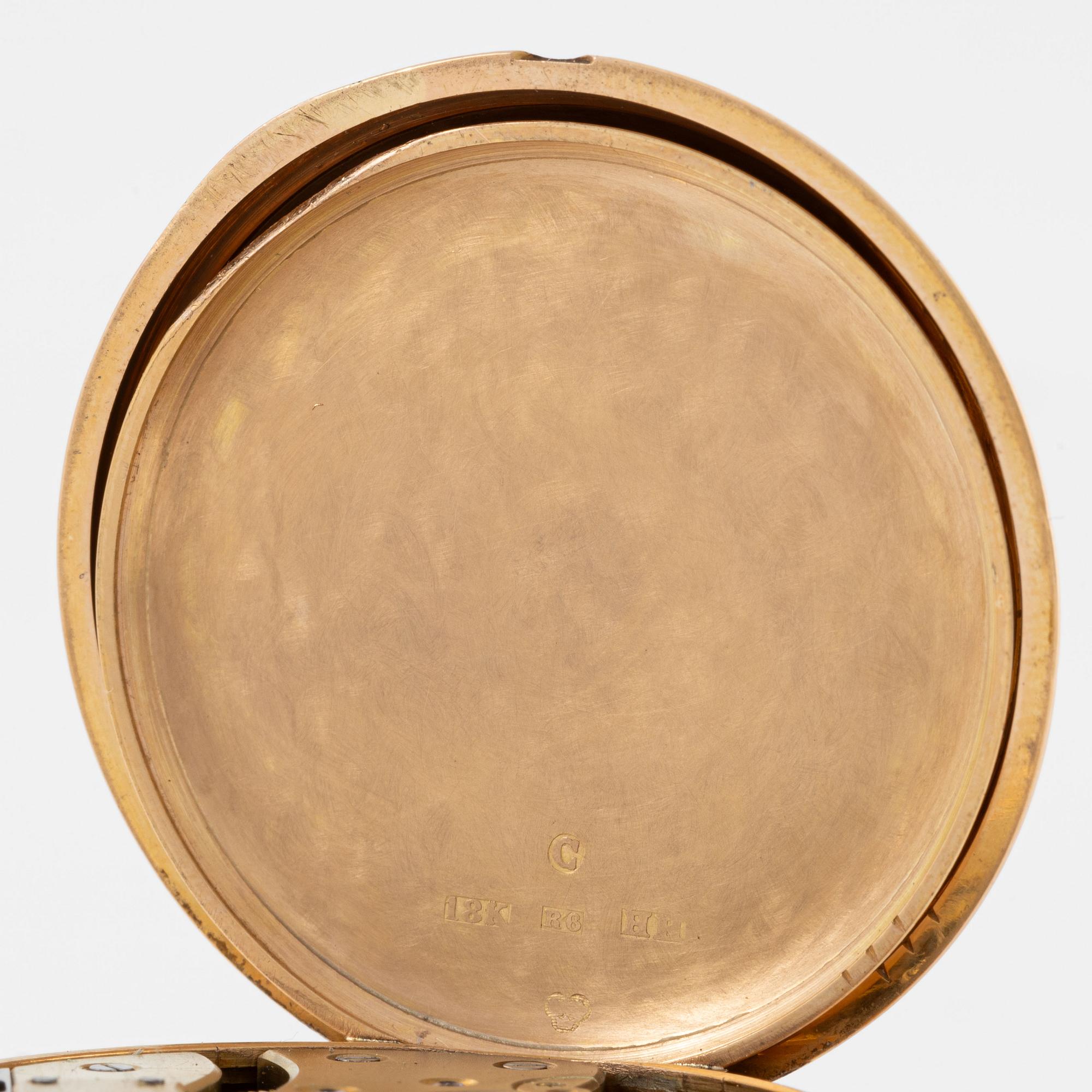 Halda, ladie's pocket watch, 40 mm.