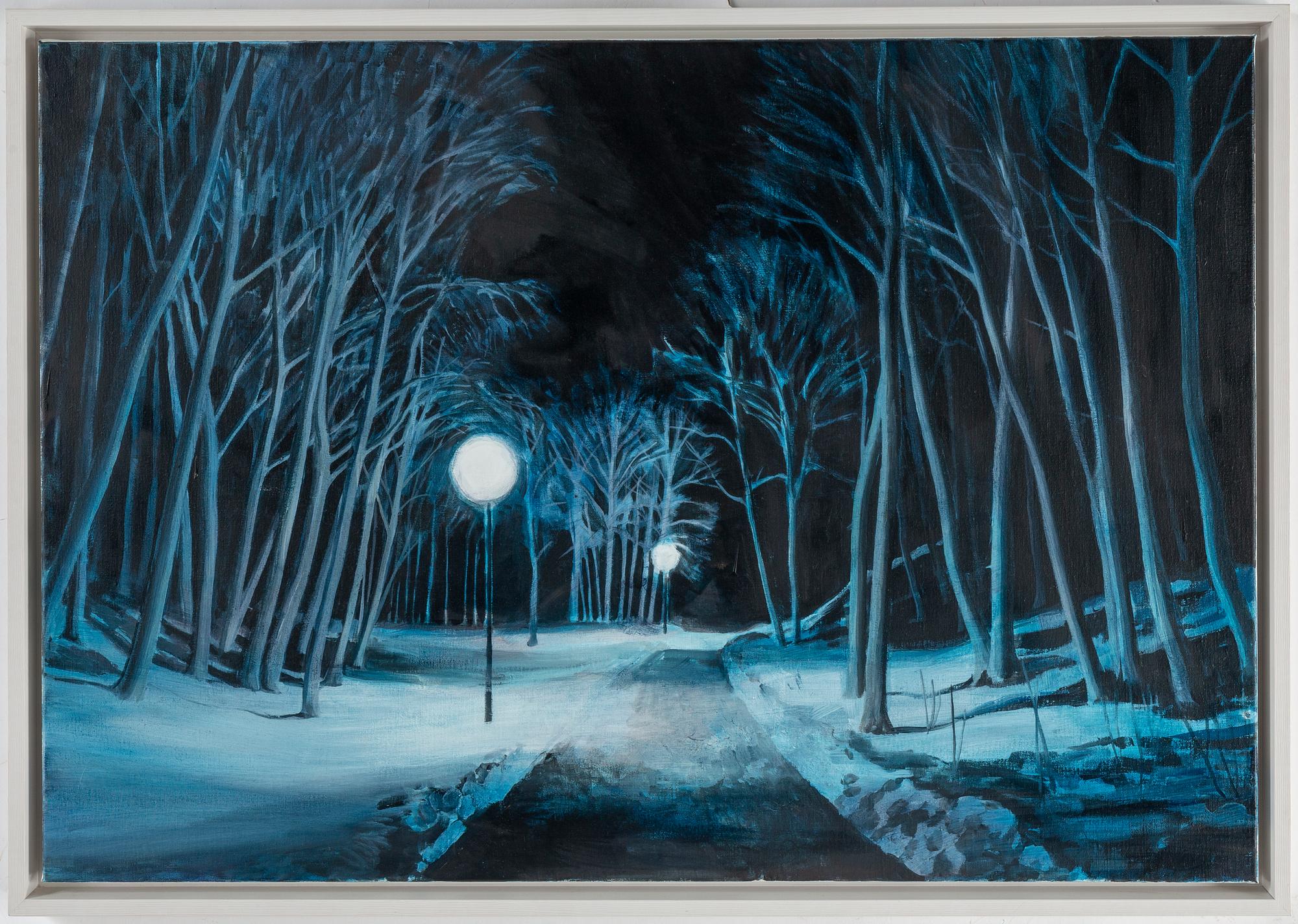 PETER ERN, oil on canvas, signed and dated 2013 verso.