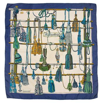 736. HERMÈS, a silk scarf, "Passementerie".