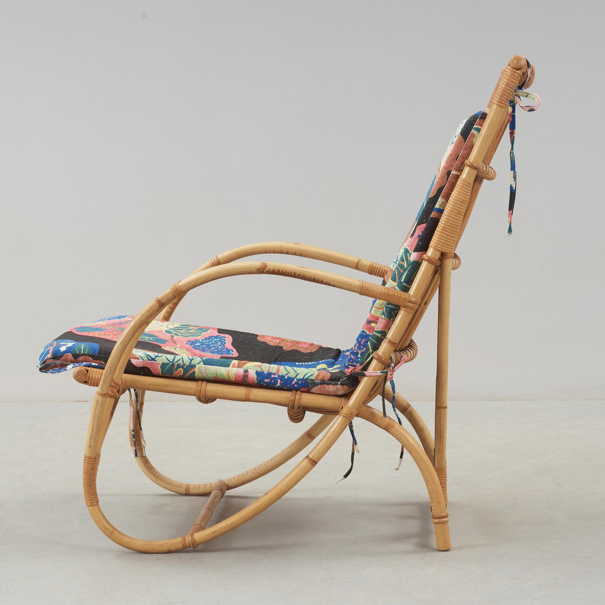 FÅTÖLJ, Josef Frank, Firma Svenskt Tenn, 1950-tal.