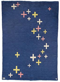 Sigvard Bernadotte, A CARPET, knotted pile, ca 236,5 x 170-172,5 cm, signerad SB T (Sigvard Bernadotte, Fru Trolles Vaevestue).