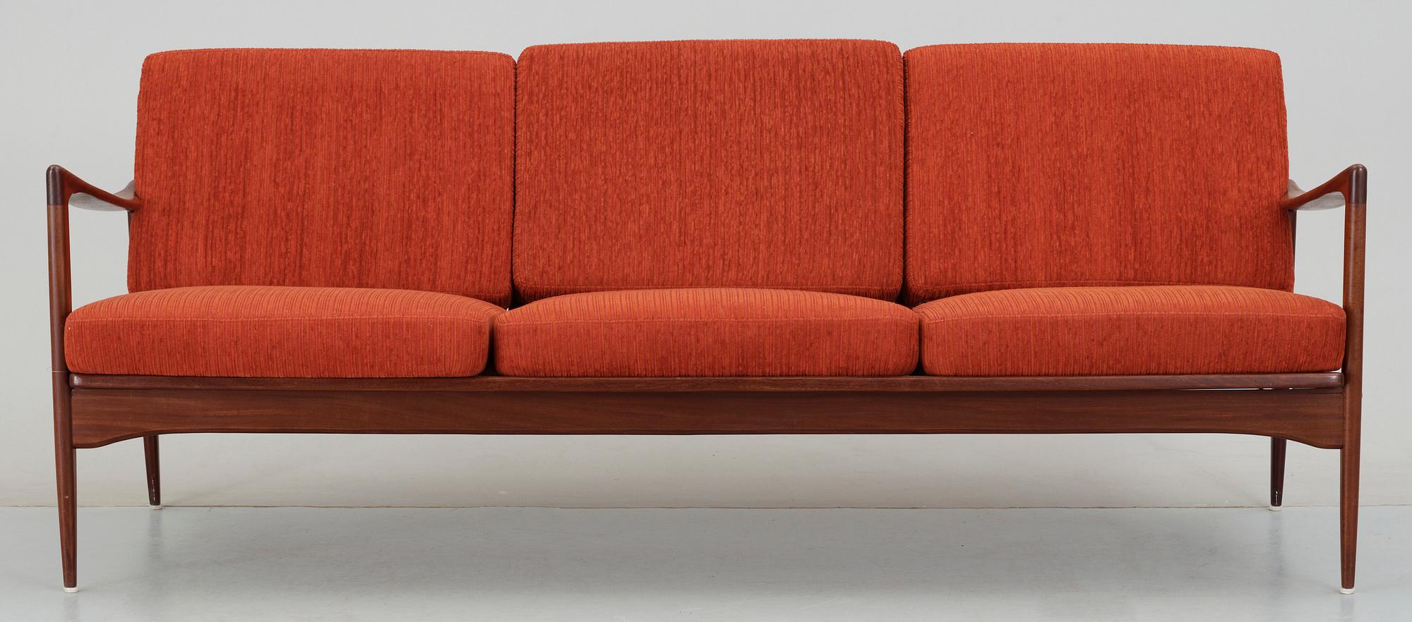 SOFFA, "Kandidaten", Ib Kofod Larsen för OPE möbler, 1960-tal.