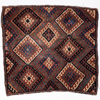 A textile, Jaff bag, Caucasus, c. 51 x 46 cm.