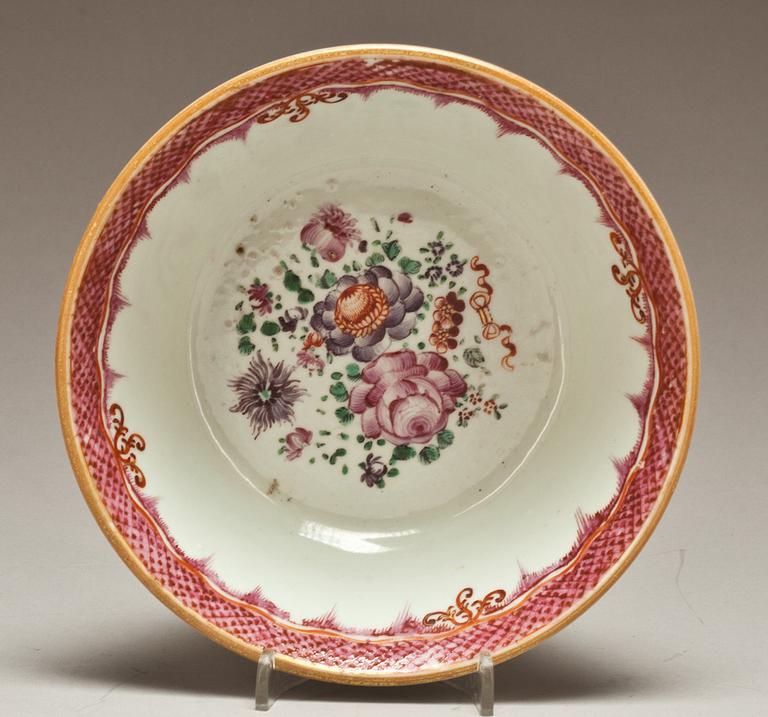 SKÅL, porslin, Kina, Qianlong, 1736-1795.