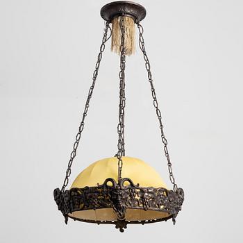 Taklampa, Herman Bergmans konstgjuteri, 1920-tal.