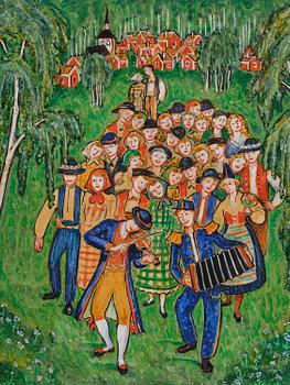 Nils von Dardel, ”Midsommar”.