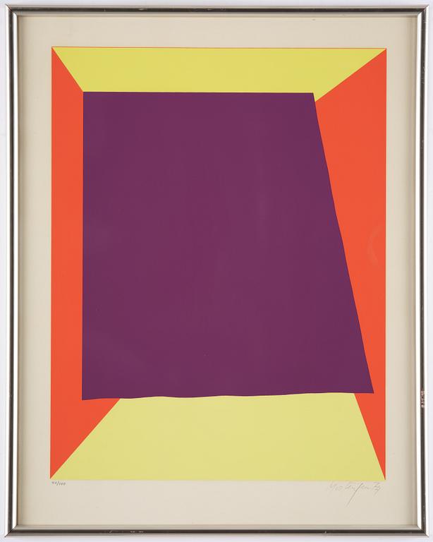 Richard Mortensen, Untitled from: "Hommage aux Prix Nobel" (The Nobel Prize Portfolio).