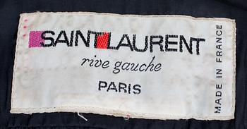 An Yves Saint Laurent coat, from the Russian Collection.