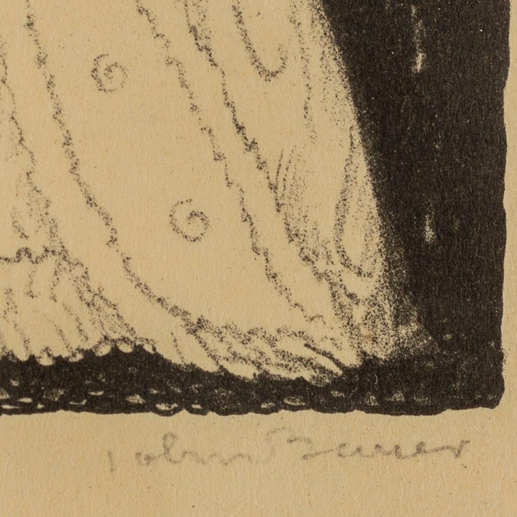 JOHN BAUER, lithograph, signed John Bauer and numbered 5. in pencil.