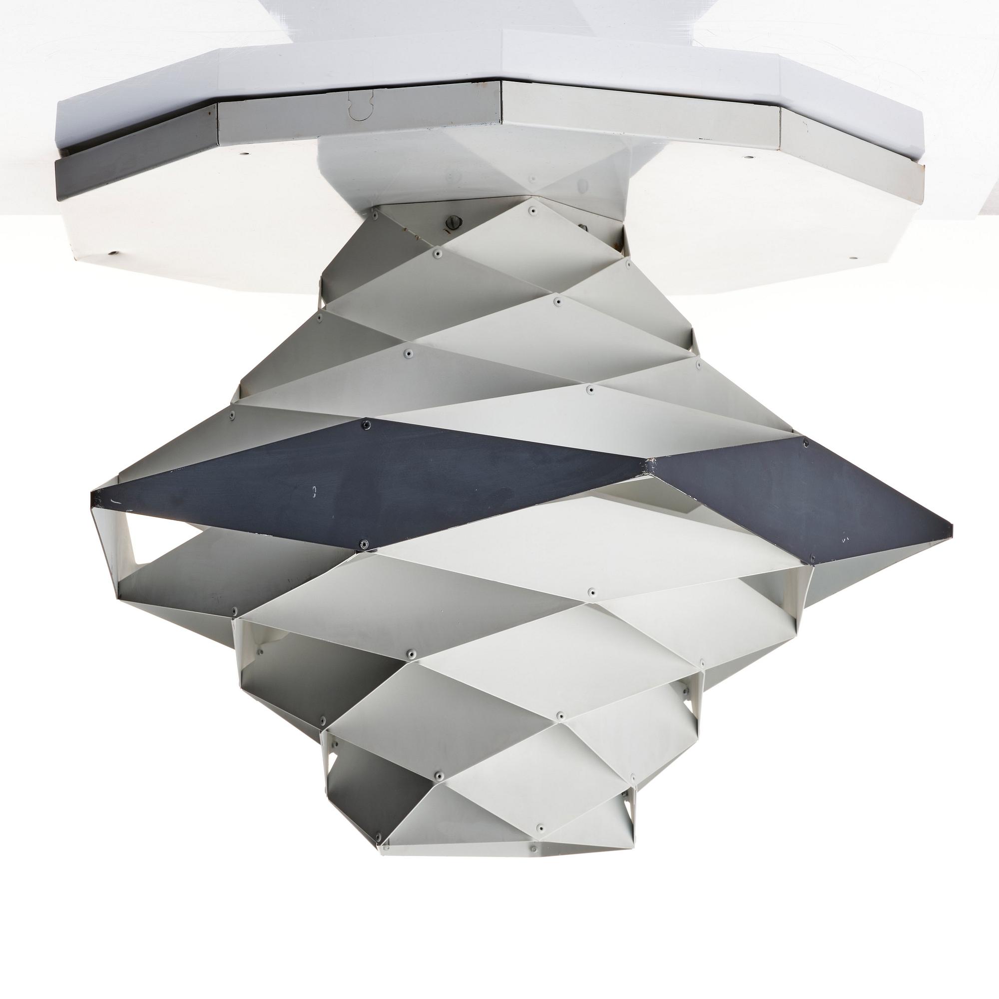 Preben Dal, a "Symphony" ceiling or table lamp, for Hans Følsgaard, Elektro HF Belysning, Denmark 1960's.