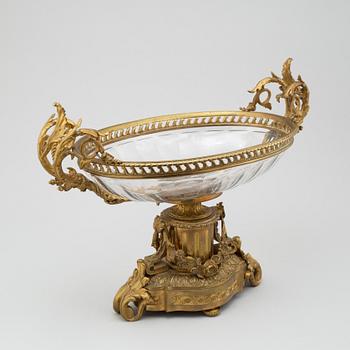 A LOUIS SEIZE STYLE  ORMOLU JARDINIERE, first half of the 19th century.