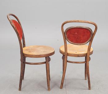 CAFÉSTOLAR, 6 st, 1900-talets första hälft.