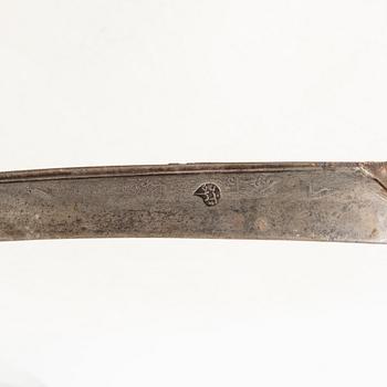 Yataghan, ottomansk, 17/1800-tal.