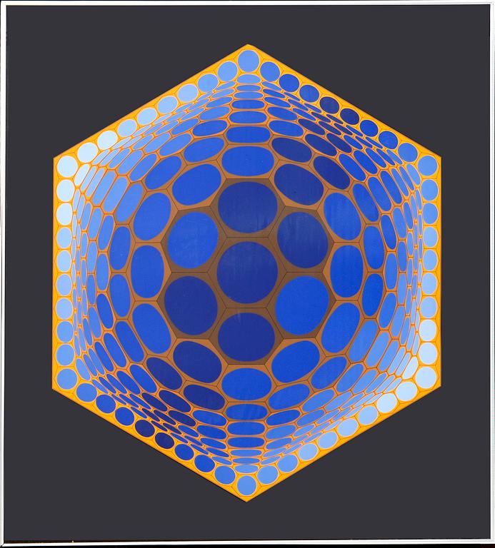 Victor Vasarely, serigraph signed and numbered 211/250.