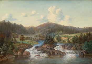 Augusta Soldan, River Landscape.