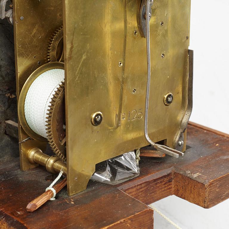 Golvur, urtavla märkt Eric Nohrman, Norrköping. 17-/1800-tal.