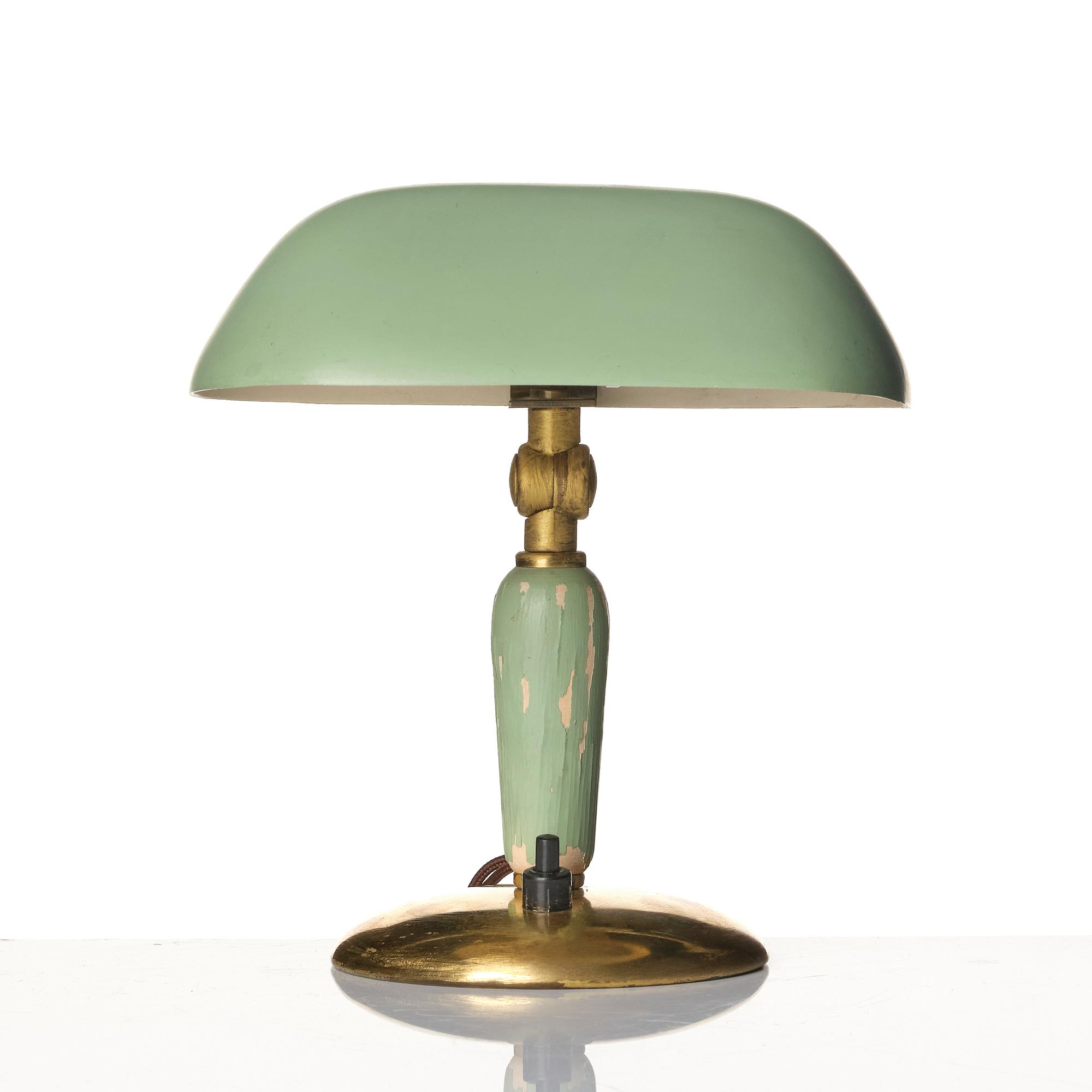 Bertil Brisborg, bords/vägglampa, modell "31866", Nordiska Kompaniet, 1940-50-tal.