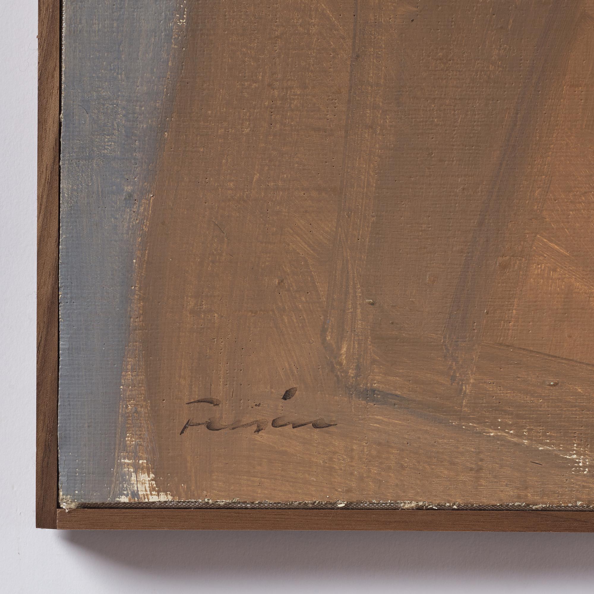 Vera Frisén, , oil on relined canvas, signed.