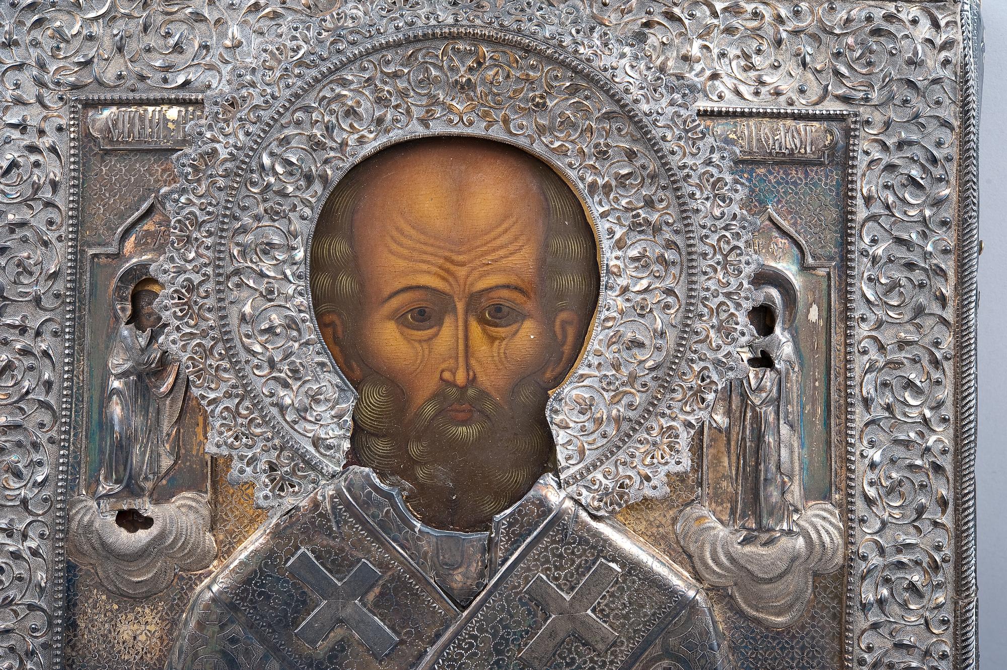ICON. ST NICHOLAS THE WONDER WORKER.