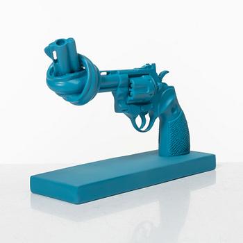 Non-Violence Art Project, "Non-Violence Twilight Blue".