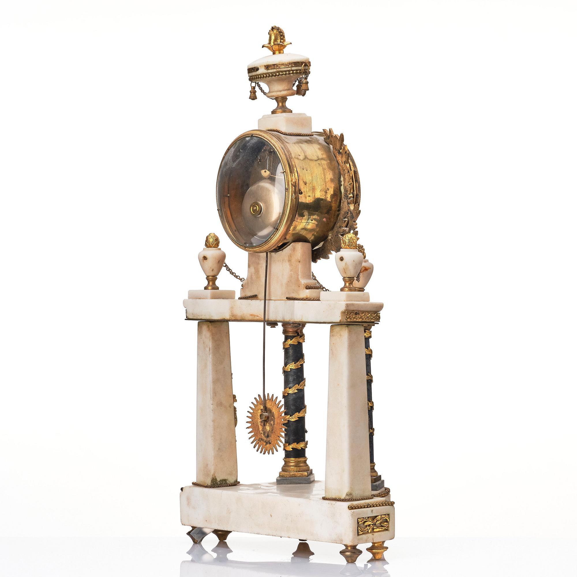 Bordspendyl, Frankrike 1700-talets senare del, Louis XVI.