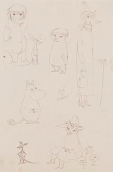 20. Tove Jansson, MUUMI-HAHMOJA.