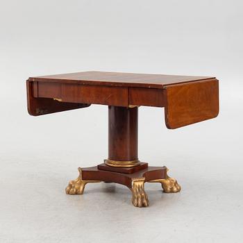 A Swedish Mahogany Table, Karl-Johan, early 19th century.