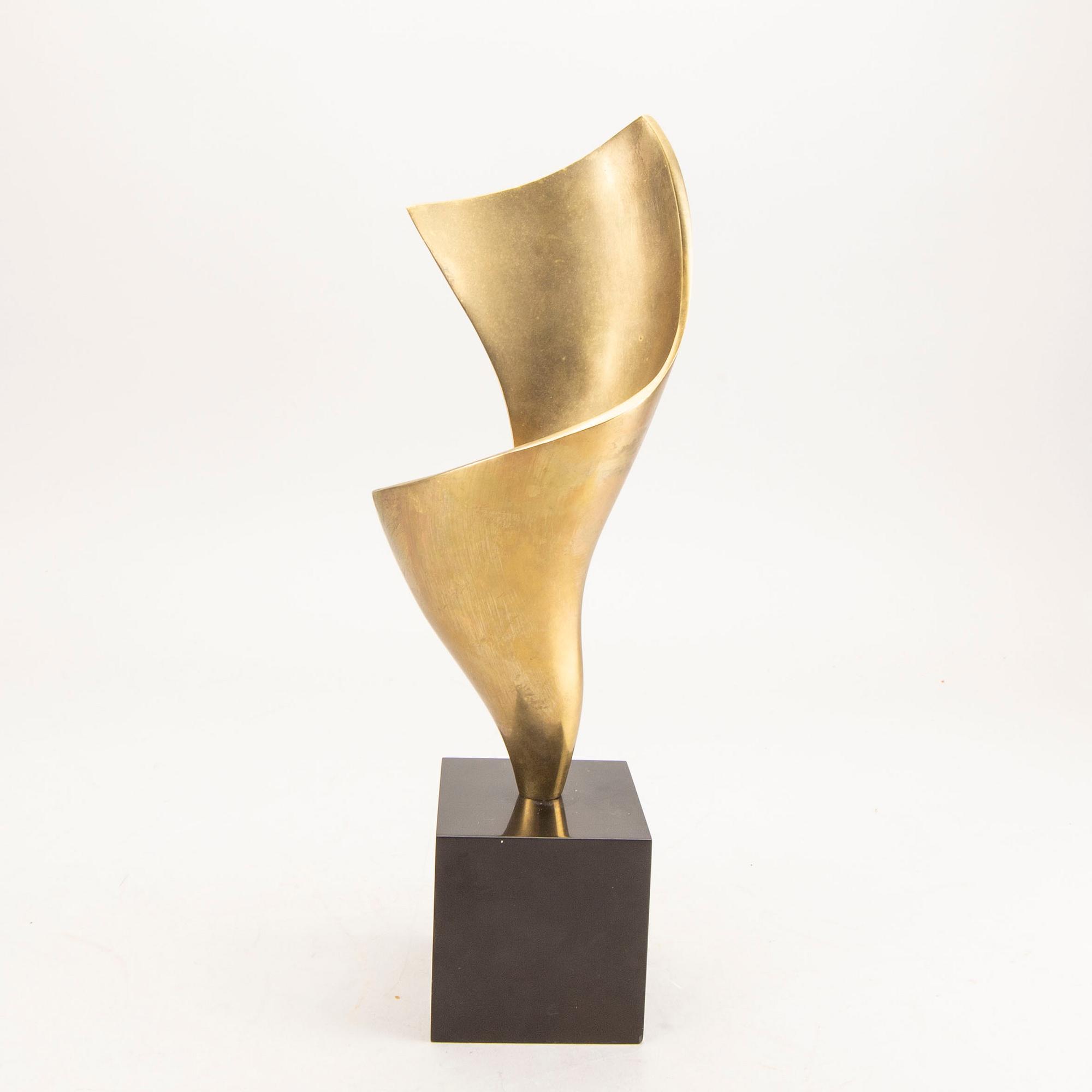 Christian Berg, A signed and numbered bronze sculpture.