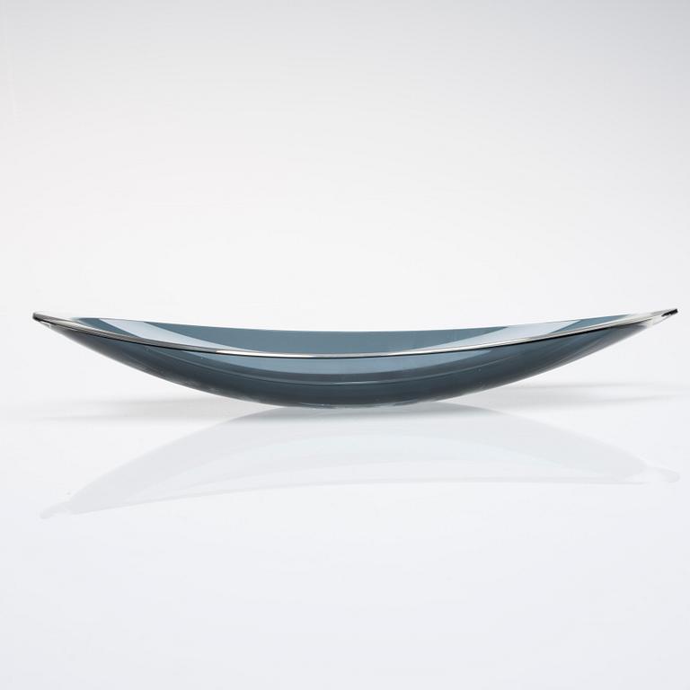 KONSTGLAS, "Lancett" signerad K. Franck Nuutajärvi Notsjö -60.