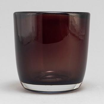 SVEN PALMQVIST, vas, glas, Orrefors, signerad, 1900-talets andra hälft.