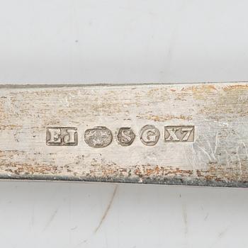 Cutlery, 20 pieces, silver, 19th-20th century.