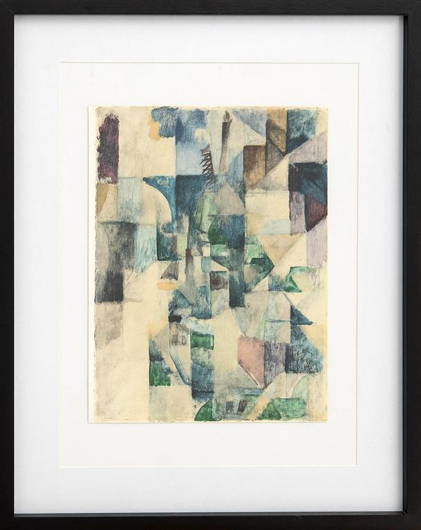 Robert Delaunay, "La fenêtre No 2".