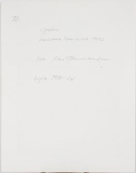 Jean Hermanson, Jean Hermanson, 'Gjutare, Huskvarna vapenfabrik', 1970.
