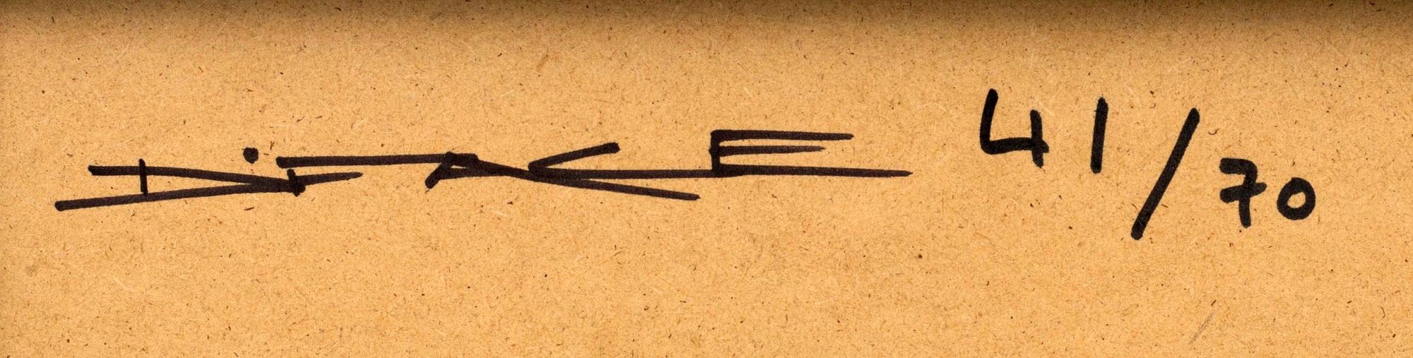 D*FACE AKA DEAN STOCKTON, lenticular print, signed and numbered verso 41/70, 2007.