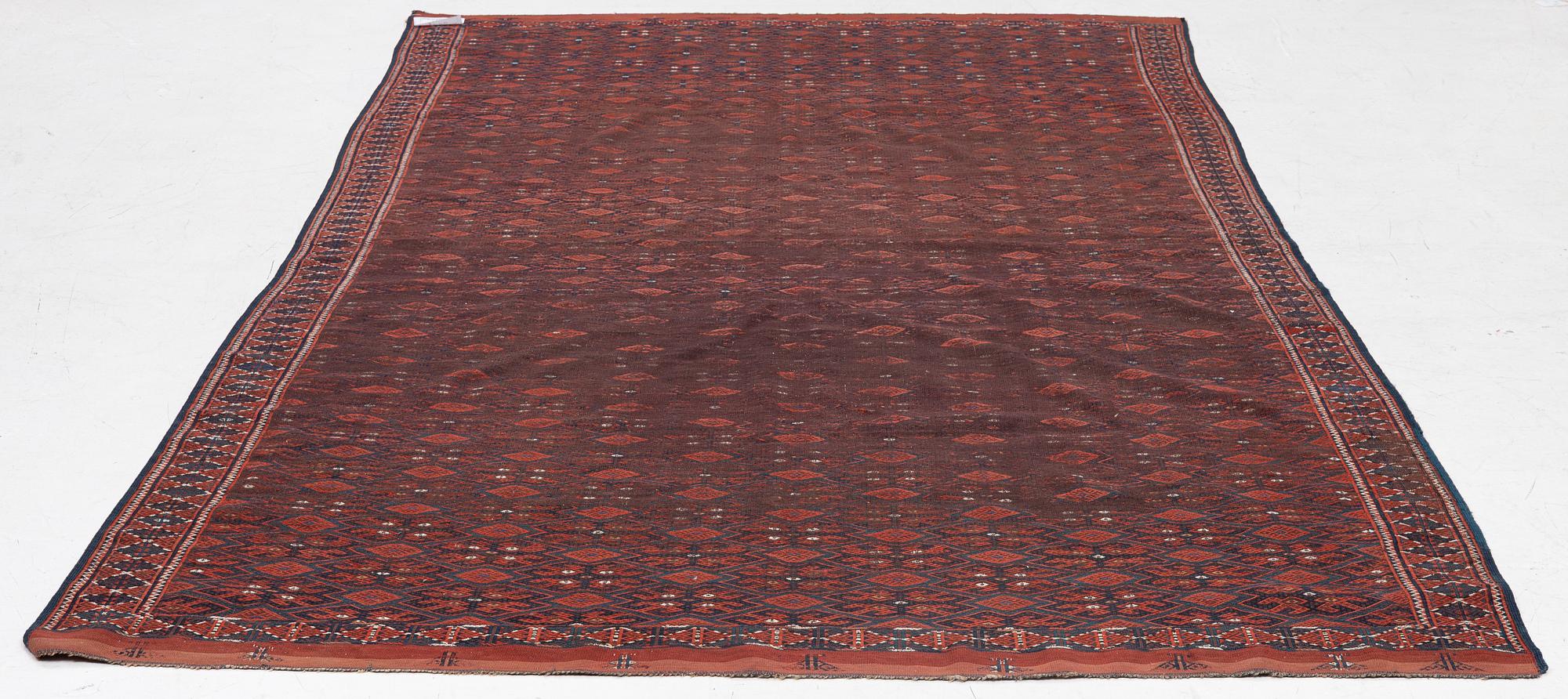 Rug, Kelim Soumak, approx. 300 x 180 cm.