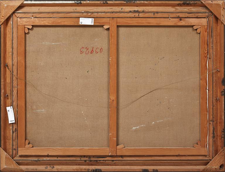 NILS OLZON, olja på duk, sign.