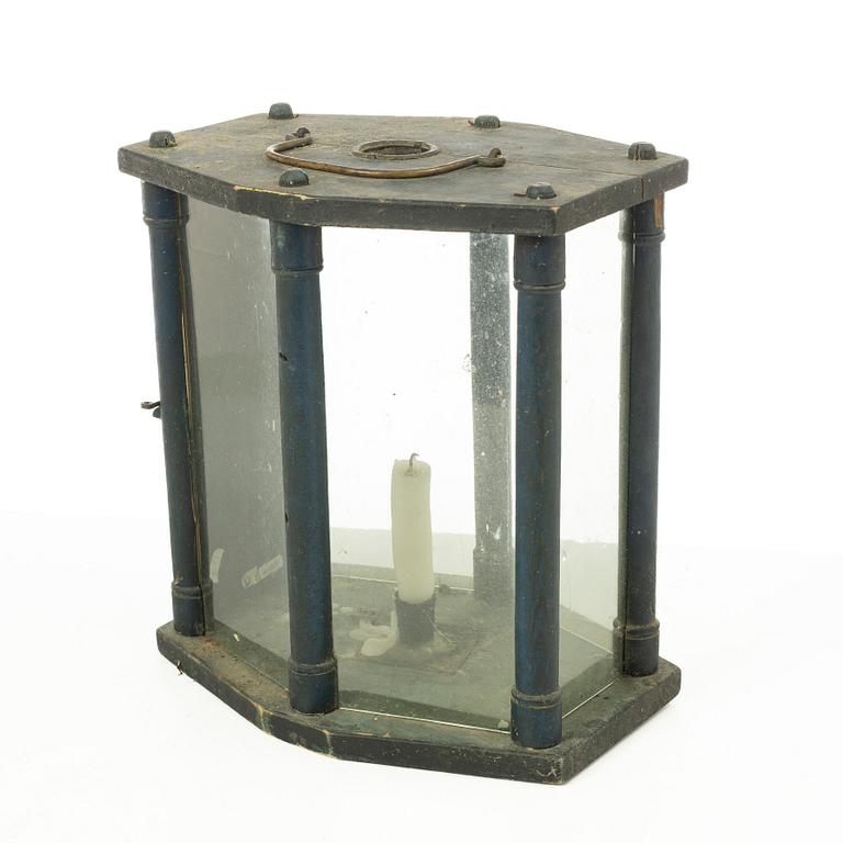 Lantern, folk art, 19th century.
