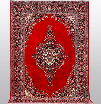 A carpet, Keshan, ca 353 x 240 cm.