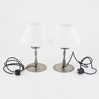 Firma Svenskt Tenn, a pair of table lamps, Stockholm 1925-27.