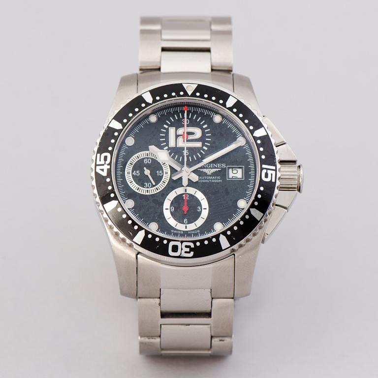 LONGINES, Hydroconquest, wristwatch, 39 mm.