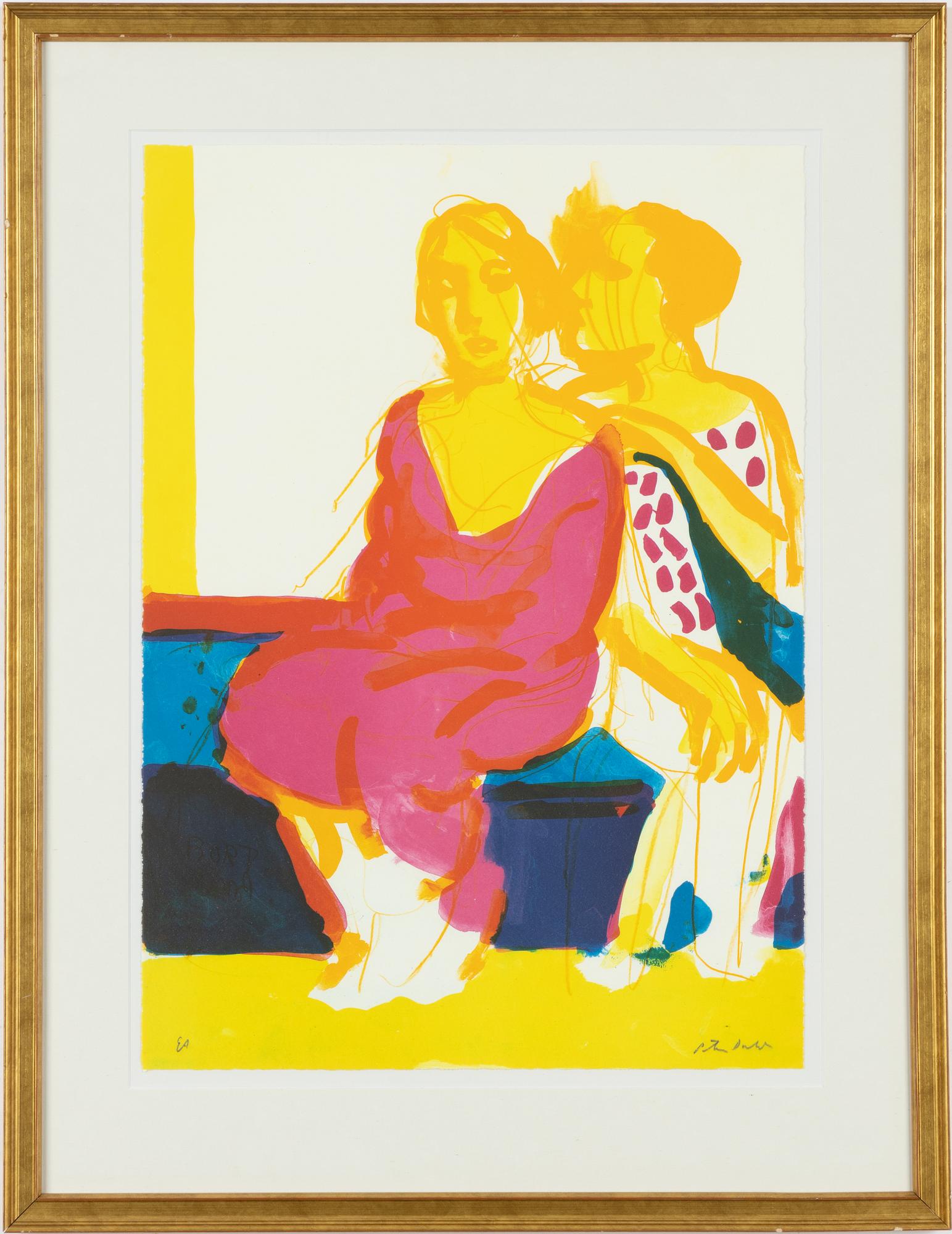 Peter Dahl, Två kvinnofigurer.