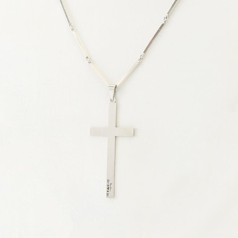 Wiwen Nilsson, silver necklace, Lund 1938.