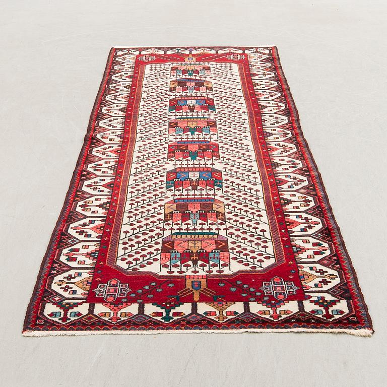 Carpet Oriental gallery old approx. 293x105 cm.