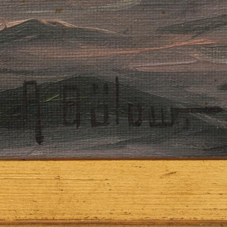 AGNES VON BÜLOW, oli on canvas, signed.